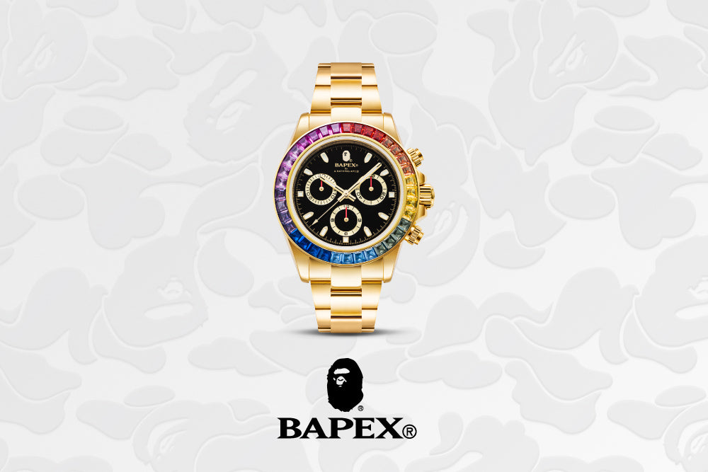 A BATHING APE TYPE 4 BAPEX Gold - 腕時計(アナログ)