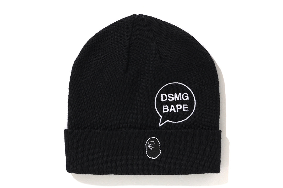 【 BAPE X DSMG 】KNIT CAP