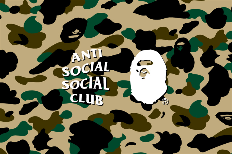 NOWHERE / A BATHING APE® x ANTI SOCIAL SOCIAL CLUB