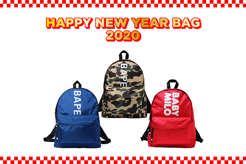 NOWHERE / BAPE® HAPPY NEW YEAR BAG