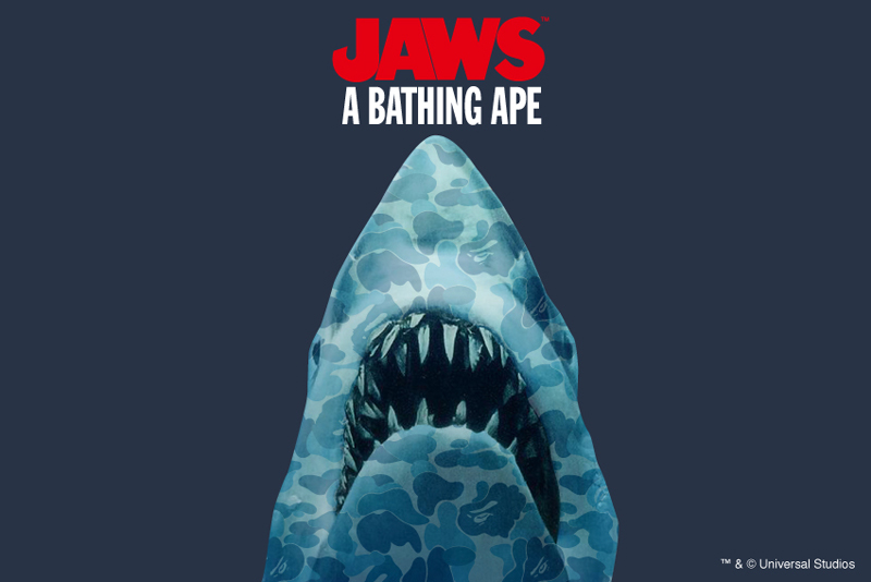 NOWHERE / A BATHING APE® x JAWS