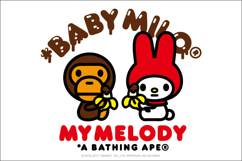 HELLO KITTY＆MY MELODY x A BATHING APE®
