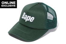 BAPE LOGO MESH CAP -ONLINE EXCLUSIVE-