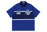 COLOR BLOCKING OVERSIZED RUGBY POLO