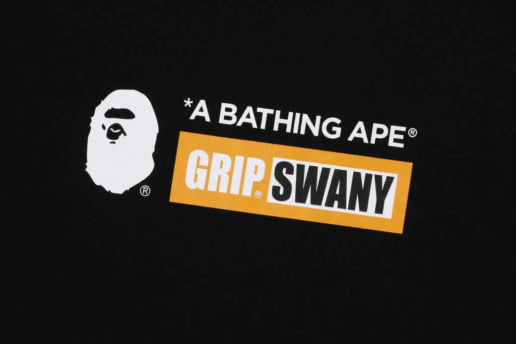【 BAPE X GRIP SWANY 】TEE