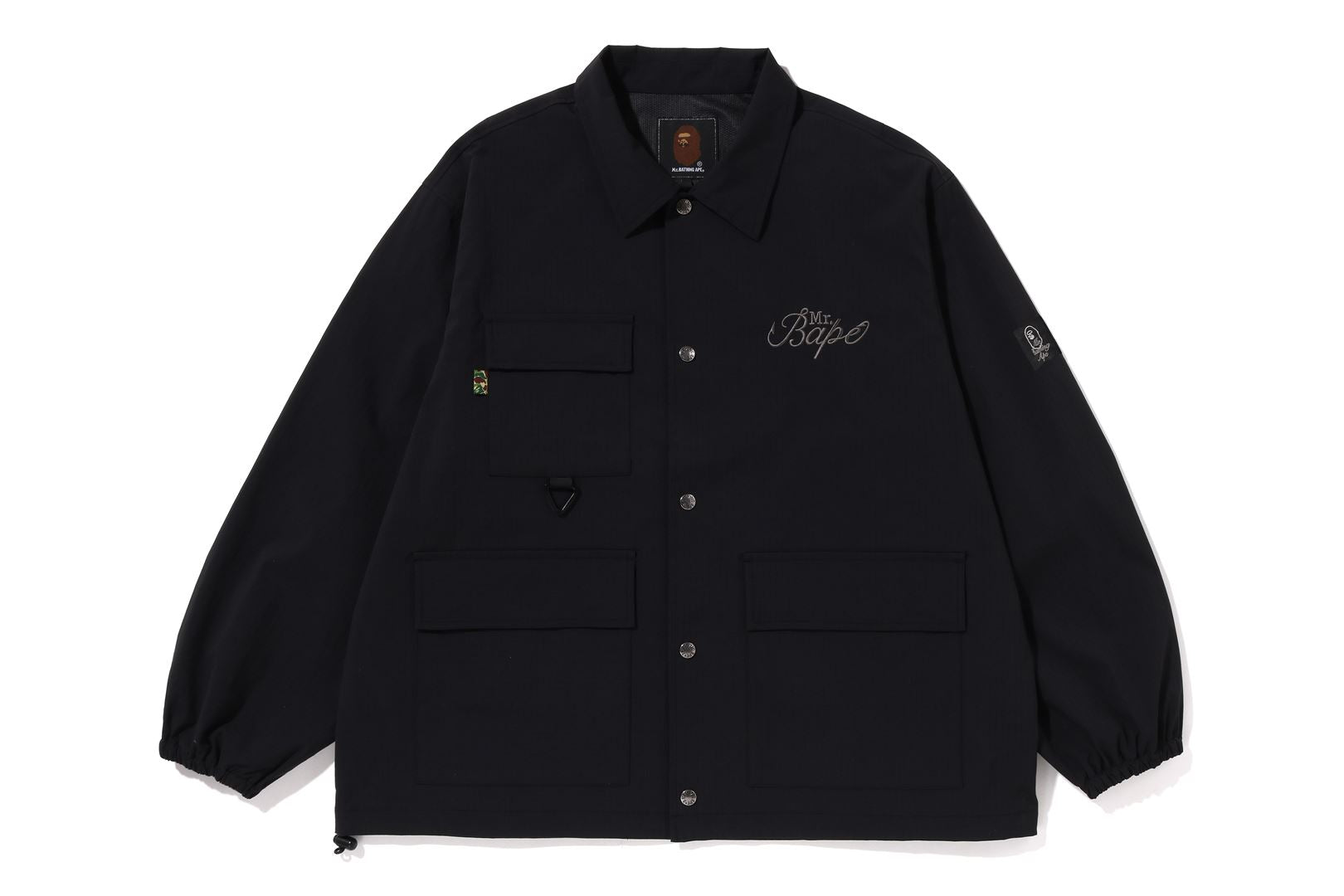 MR BATHING APE RELAXED FIT COACH JACKET