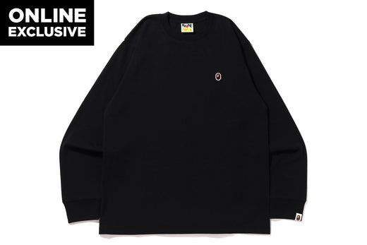 APE HEAD ONE POINT L/S TEE -ONLINE EXCLUSIVE-