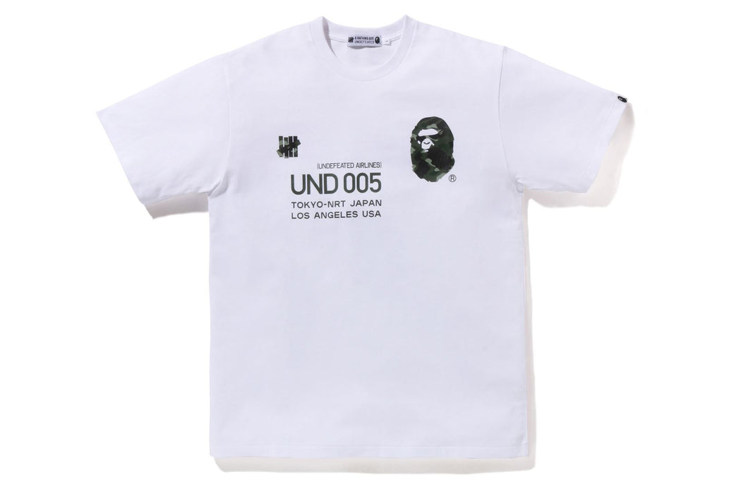 APE×UNDEFEATED Tシャツ