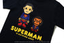 【 BAPE X DC 】BABY MILO SUPERMAN  TEE
